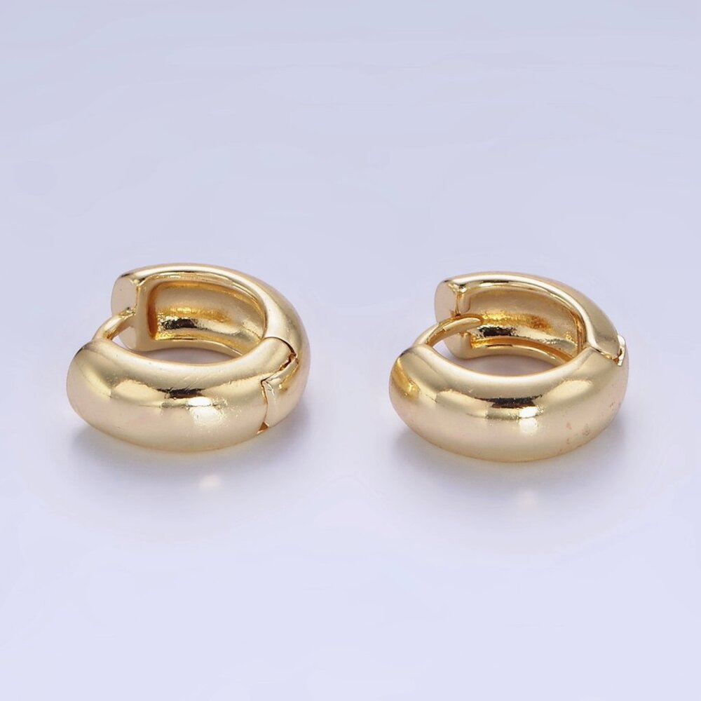 14K Gold Filled 10mm Chubby Minimalist Cartilage Earrings